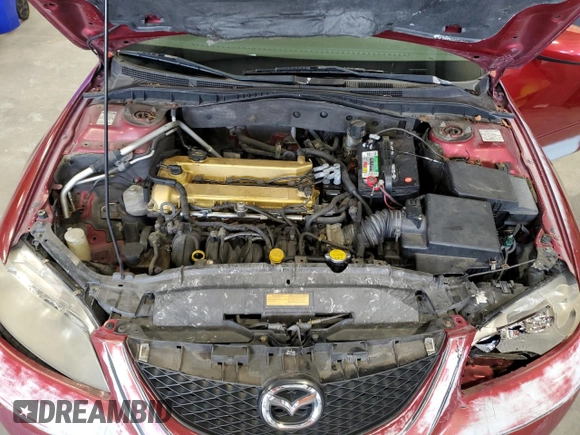 2003 Mazda 6 i with VIN 1YVFP80C235M54444, listed as a Copart auction lot 45313955 with 210,564 mi miles and Salvage Title. Bid and sale history available at DreamBid. Image 11.