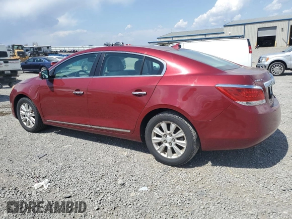 2010 Buick LaCrosse CX with VIN 1G4GB5EG1AF173001, listed as a Copart auction lot 51663865 with 92,245 mi miles and Salvage title. Bid and sale history available at DreamBid. Image 2.