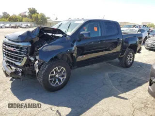 2021 GMC Canyon 4WD AT4 w/Cloth with VIN 1GTG6FEN4M1268263, listed as a Copart auction lot 72393764 with 42,249 mi miles and Salvage Title. Bid and sale history available at carsss.com. Image 1.