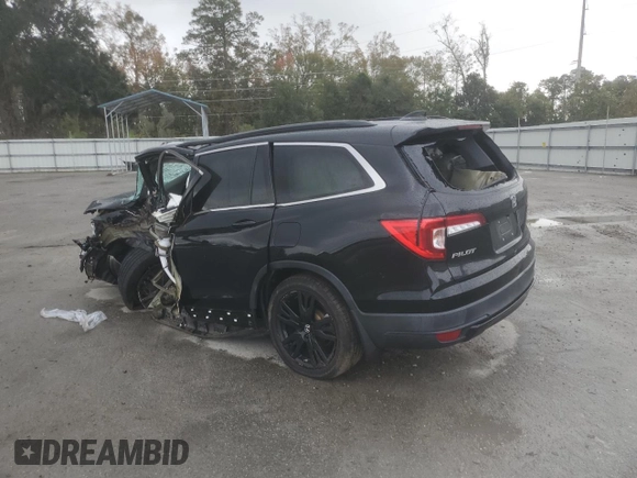 2021 Honda Pilot Special Edition with VIN 5FNYF5H26MB018689, listed as a Copart auction lot 84893534 with Not Provided miles and Non Repairable. Bid and sale history available at DreamBid. Image 2.