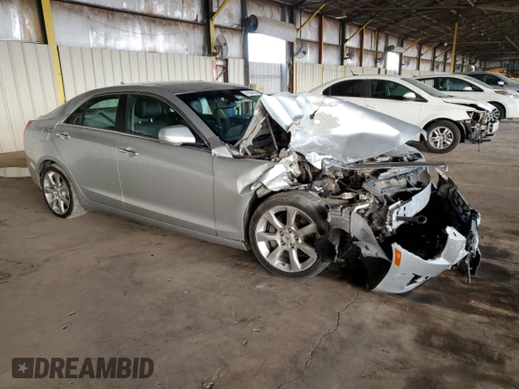 2013 Cadillac ATS Luxury with VIN 1G6AH5RX9D0137232, listed as a Copart auction lot 41594145 with 99,131 mi miles and Salvage Title. Bid and sale history available at DreamBid. Image 4.