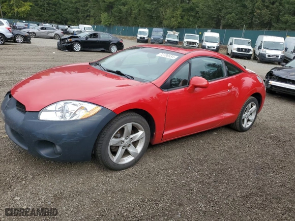 2006 Mitsubishi Eclipse GS with VIN 4A3AK24F36E052417, listed as a Copart auction lot 72786534 with 162,246 mi miles and Clean Title. Bid and sale history available at carsss.com. Image 1.