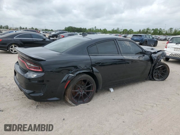 2023 Dodge Charger SRT Hellcat Widebody Jailbreak with VIN 2C3CDXL97PH514569, listed as a Copart auction lot 50168415 with 35,968 mi miles and Salvage Title. Bid and sale history available at carsss.com. Image 3.