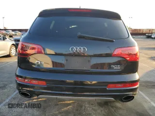 2015 Audi Q7 3.0T S line Prestige with VIN WA1DGBFE9FD005673, listed as a Copart auction lot 43054265 with 143,210 mi miles and Salvage Title. Bid and sale history available at carsss.com. Image 6.
