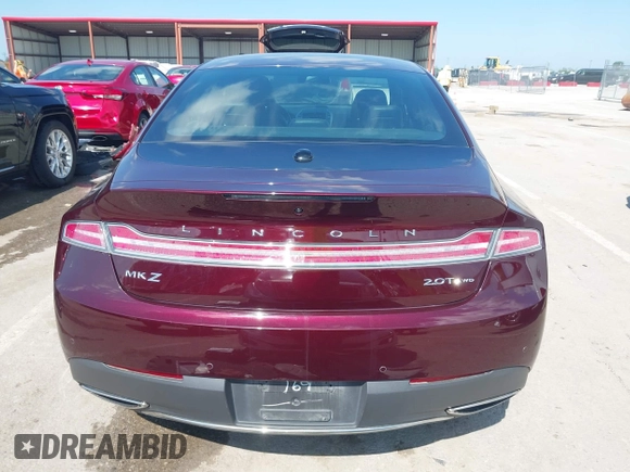 2017 Lincoln MKZ Reserve z VIN 3LN6L5F99HR648769, wystawiony jako IAAI lot #42252379 z przebiegiem 53 656 mil mil oraz . Historia ofert i sprzedaży dostępna na DreamBid. Obrazek 16.