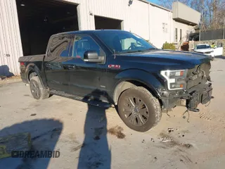 2016 Ford F-150 XLT with VIN 1FTEW1EG1GFB90172, listed as a IAAI auction lot 40835619 with 173,431 mi miles. Bid and sale history available at carsss.com. Image 1.