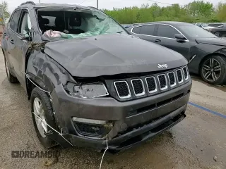 2019 Jeep Compass Sport with VIN 3C4NJCAB1KT847992, listed as a Copart auction lot 54329705 with 101,303 mi miles and Salvage title. Bid and sale history available at DreamBid. Image 14.