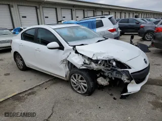 2012 Mazda Mazda3 i Touring with VIN JM1BL1V72C1655934, listed as a Copart auction lot 45366055 with 147,681 mi miles and Salvage Title. Bid and sale history available at carsss.com. Image 4.