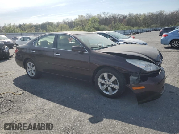 2005 Lexus ES 330 with VIN JTHBA30G355096669, listed as a Copart auction lot 54401565 with 159,963 mi miles and Salvage Title. Bid and sale history available at carsss.com. Image 4.