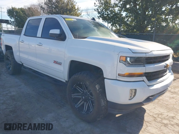 2017 Chevrolet Silverado 1500 LT with VIN 3GCUKREC4HG466329, listed as a IAAI auction lot 41305052 with 57,844 mi miles and . Bid and sale history available at DreamBid. Image 1.