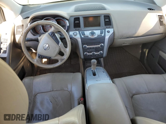 2009 Nissan Murano S with VIN JN8AZ18W59W102109, listed as a Copart auction lot 88116575 with Not Provided miles and Clean Title. Bid and sale history available at carsss.com. Image 8.