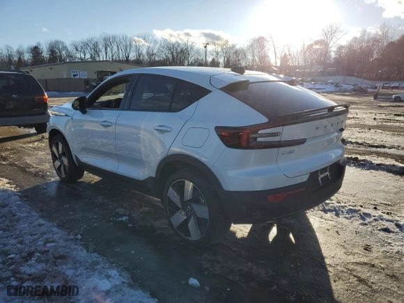 2024 Volvo C40 Recharge Pure Electric Plus with VIN YV4ER3GL7R2096205, listed as a Copart auction lot 45416275 with 0 mi miles and Salvage Title. Bid and sale history available at carsss.com. Image 2.