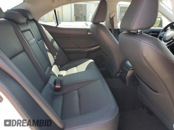 2018 Lexus IS 300 with VIN JTHC81D29J5030611, listed as a Copart auction lot 60225395 with 48,776 mi miles and Clean title. Bid and sale history available at DreamBid. Image 10.