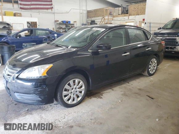 2014 Nissan Sentra S with VIN 3N1AB7AP0EY202677, listed as a Copart auction lot 80397084 with 113,060 mi miles and Non Repairable. Bid and sale history available at DreamBid. Image 1.
