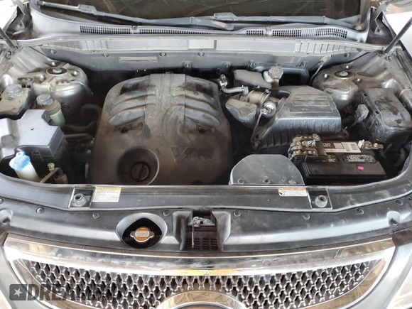 2009 Hyundai Veracruz GLS with VIN KM8NU13CX9U082813, listed as a Copart auction lot 49633575 with 183,370 mi miles and Salvage title. Bid and sale history available at DreamBid. Image 12.