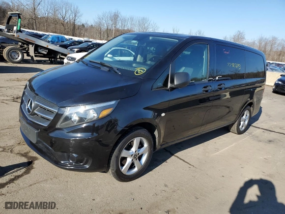 2018 Mercedes-Benz Metris Passenger Van with VIN WD4PG2EE6J3495773, listed as a Copart auction lot 77585693 with 22,288 mi miles. Bid and sale history available at carsss.com. Image 1.