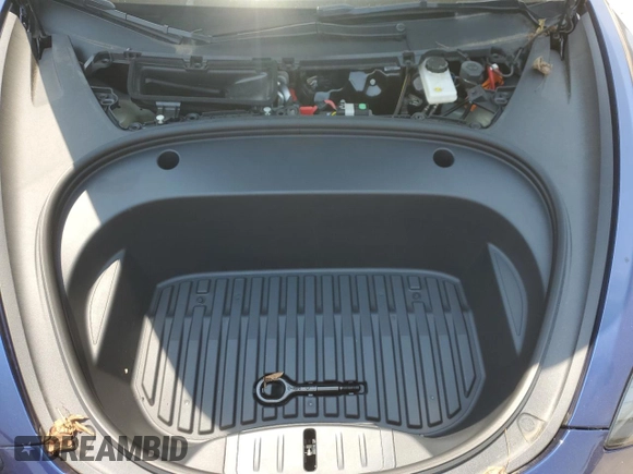2023 Tesla Model 3 with VIN 5YJ3E1EAXPF419636, listed as a Copart auction lot 59754495 with 14,407 mi miles and Salvage title. Bid and sale history available at DreamBid. Image 11.