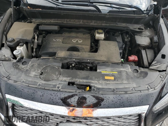 2017 Infiniti QX60 with VIN 5N1DL0MM8HC541499, listed as a Copart auction lot 79133544 with 112,333 mi miles and Salvage Title. Bid and sale history available at carsss.com. Image 13.