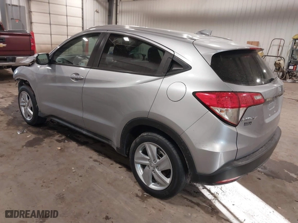 2019 Honda HR-V EX-L with VIN 3CZRU6H71KM725634, listed as a IAAI auction lot 41093552 with 42,239 mi miles. Bid and sale history available at carsss.com. Image 3.