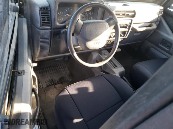 1999 Jeep Wrangler Sport with VIN 1J4FY19S6XP483793, listed as a Copart auction lot 49443725 with 118,225 mi miles and Clean Title. Bid and sale history available at carsss.com. Image 8.
