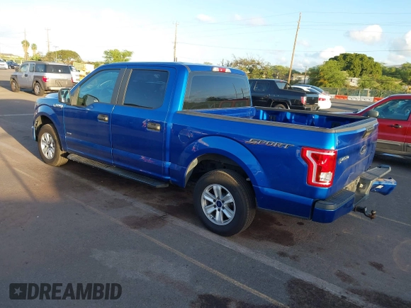 2016 Ford F-150 XL with VIN 1FTEW1CP7GFB02177, listed as a IAAI auction lot 41688979 with 59,428 mi miles and . Bid and sale history available at carsss.com. Image 3.
