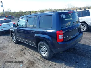2017 Jeep Patriot Sport with VIN 1C4NJRBB7HD144753, listed as a IAAI auction lot 41986251 with 157,684 mi miles and . Bid and sale history available at DreamBid. Image 3.