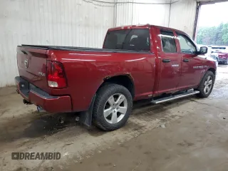 2012 Ram 1500 Express with VIN 1C6RD7FT5CS342775, listed as a Copart auction lot 60799605 with 143,256 mi miles and Salvage title. Bid and sale history available at DreamBid. Image 3.