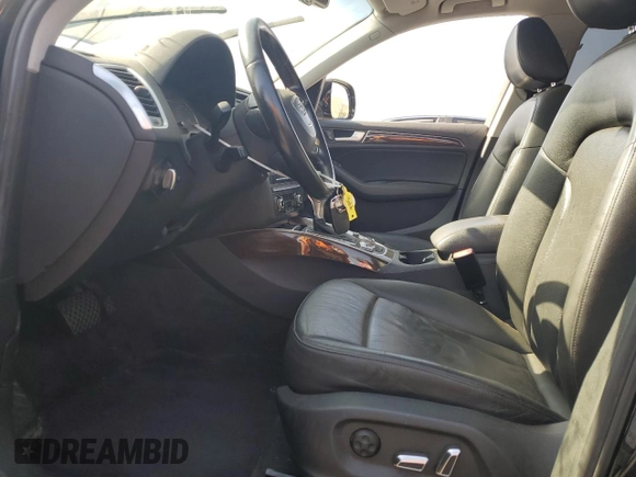 2013 Audi Q5 Premium Plus with VIN WA1LFAFP5DA082484, listed as a Copart auction lot 62761615 with 158,170 mi miles and Clean title. Bid and sale history available at DreamBid. Image 7.