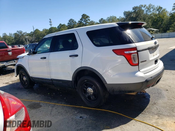 2013 Ford Utility Police Interceptor with VIN 1FM5K8AR7DGA84631, listed as a Copart auction lot 76262964 with 393,745 mi miles and Salvage Title. Bid and sale history available at carsss.com. Image 2.