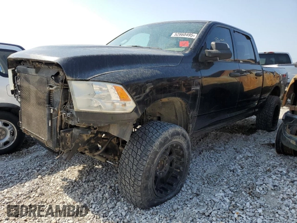 2012 Ram 2500 ST with VIN 3C6UD5CL8CG284753, listed as a Copart auction lot 52860495 with 237,367 mi miles and Salvage title. Bid and sale history available at DreamBid. Image 1.