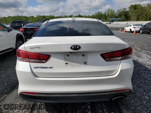 2016 Kia Optima LX with VIN KNAGT4L32G5072525, listed as a Copart auction lot 52811245 with 109,169 mi miles and Clean Title. Bid and sale history available at carsss.com. Image 6.