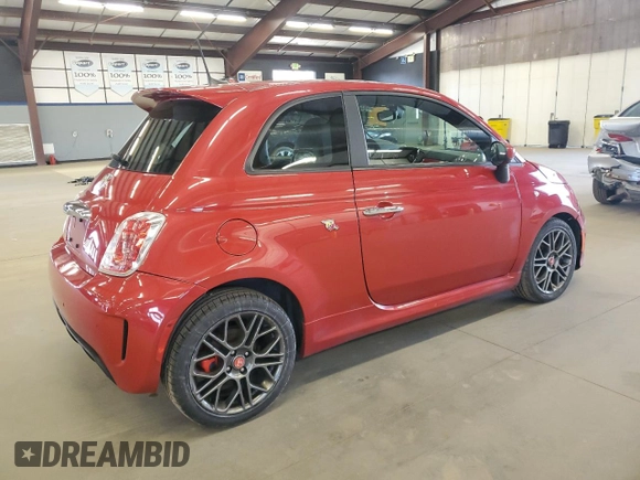 2019 FIAT 500 Abarth z VIN 3C3CFFFH3KT680143, wystawiony jako Copart lot #53888335 z przebiegiem 57 294 mil mil oraz Tytuł czysty. Historia ofert i sprzedaży dostępna na DreamBid. Obrazek 3.