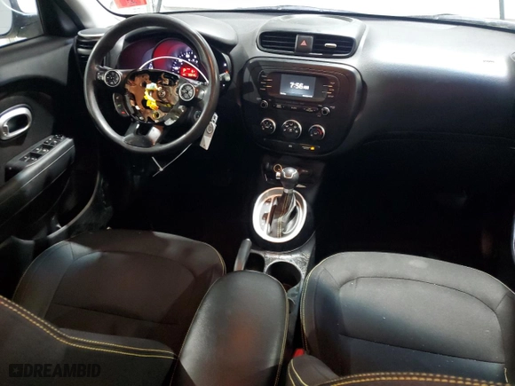 2016 Kia Soul + with VIN KNDJP3A57G7238313, listed as a Copart auction lot 46162735 with 99,646 mi miles and Salvage Title. Bid and sale history available at carsss.com. Image 8.