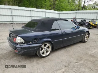 2005 BMW 3 Series 325Ci z VIN WBABW33445PL38228, wystawiony jako Copart lot #57703345 z przebiegiem 150 387 mil mil oraz Szkoda całkowita • Salvage title. Historia ofert i sprzedaży dostępna na DreamBid. Obrazek 3.