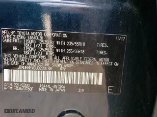 2018 Toyota RAV4 SE with VIN JTMJFREV0JD228148, listed as a Copart auction lot 53595874 with 91,557 mi miles and Salvage Title. Bid and sale history available at carsss.com. Image 13.