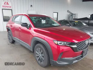 2025 Mazda CX-50 2.5 S Premium Package with VIN 7MMVABDM3SN306031, listed as a IAAI auction lot 41459256 with 2,258 mi miles. Bid and sale history available at carsss.com. Image 1.