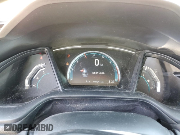 2020 Honda Civic LX z VIN 2HGFC2F6XLH578357, wystawiony jako Copart lot #53574395 z przebiegiem 31 041 mil mil oraz Szkoda całkowita • Salvage title. Historia ofert i sprzedaży dostępna na DreamBid. Obrazek 9.