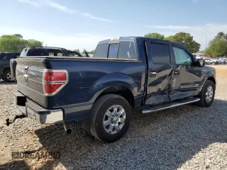2013 Ford F-150 XL with VIN 1FTFW1CT7DKG40902, listed as a Copart auction lot 53817995 with 134,023 mi miles and Salvage Title. Bid and sale history available at carsss.com. Image 3.