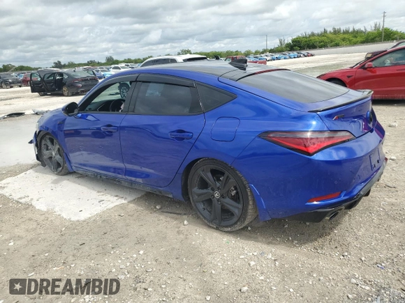 2023 Acura Integra Technology with VIN 19UDE4H61PA008603, listed as a Copart auction lot 63264645 with 24,082 mi miles and Salvage title. Bid and sale history available at DreamBid. Image 2.