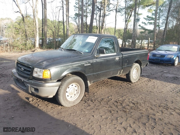 2002 Ford Ranger XL with VIN 1FTYR10D02TA08408, listed as a IAAI auction lot 41599063 with 248,040 mi miles. Bid and sale history available at carsss.com. Image 2.