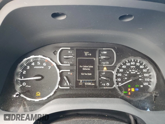 2018 Toyota Tundra SR5 z VIN 5TFHW5F17JX694497, wystawiony jako Copart lot #88545555 z przebiegiem 93 586 mil mil oraz Szkoda całkowita • Salvage title. Historia ofert i sprzedaży dostępna na DreamBid. Obrazek 9.