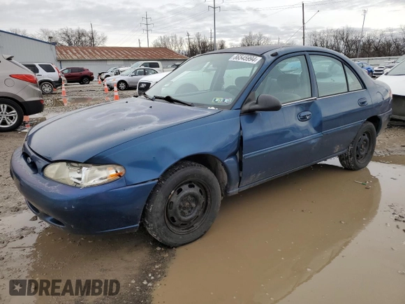 1999 Ford Escort SE with VIN 1FAFP13P9XW117481, listed as a Copart auction lot 86545994 with 110,444 mi miles and Salvage Title. Bid and sale history available at carsss.com. Image 1.