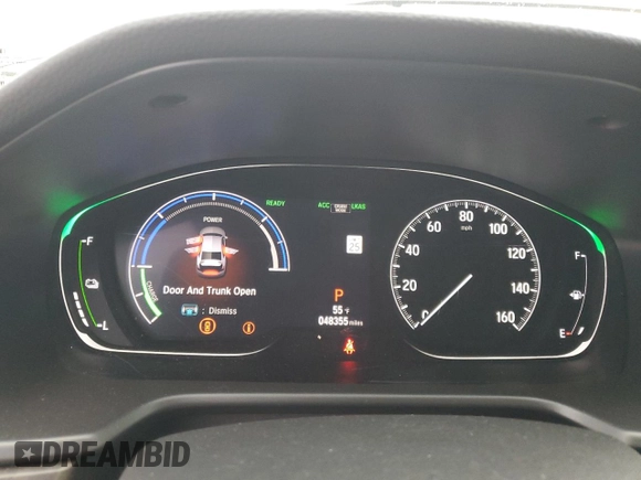 2019 Honda Accord EX with VIN 1HGCV3F49KA005562, listed as a Copart auction lot 79962424 with 48,355 mi miles and Salvage title. Bid and sale history available at DreamBid. Image 9.