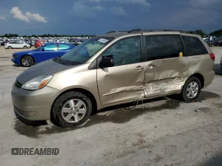 2005 Toyota Sienna CE с VIN 5TDZA23C35S240699, выставлен на аукционе Copart как лот 57144095 с пробегом 278 344 миль миль и Списание • Salvage title. История ставок и продаж доступна на DreamBid. Изображение 1.