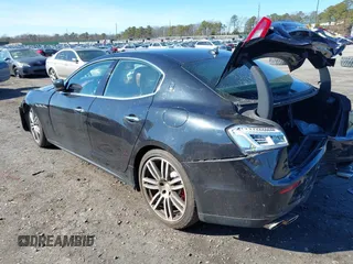 2014 Maserati Ghibli S Q4 z VIN ZAM57RTA9E1089297, wystawiony jako IAAI lot #41687559 z przebiegiem 64 627 mil mil oraz . Historia ofert i sprzedaży dostępna na DreamBid. Obrazek 3.