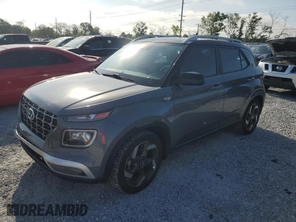 2022 Hyundai Venue Limited with VIN KMHRC8A34NU199880, listed as a Copart auction lot 51488605 with 41,337 mi miles and Salvage Title. Bid and sale history available at DreamBid. Image 1.