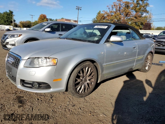 2009 Audi A4 2.0T with VIN WAUDF48H79K000402, listed as a Copart auction lot 76326434 with 50,703 mi miles and Salvage Title. Bid and sale history available at carsss.com. Image 1.