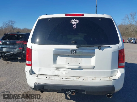 2011 Honda Pilot EX-L with VIN 5FNYF3H71BB002851, listed as a IAAI auction lot 41514961 with 150,154 mi miles and . Bid and sale history available at DreamBid. Image 16.