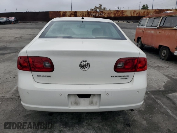2007 Buick Lucerne V6 CXL with VIN 1G4HD57277U158183, listed as a Copart auction lot 51274915 with 55,229 mi miles and Salvage Title. Bid and sale history available at carsss.com. Image 6.