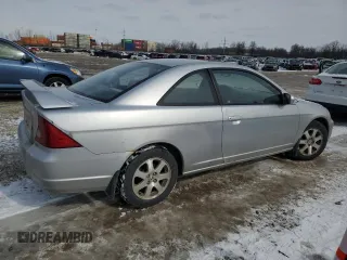 2003 Honda Civic EX with VIN 1HGEM21953L067345, listed as a Copart auction lot 43587705 with Not Provided miles and Salvage Title. Bid and sale history available at DreamBid. Image 3.